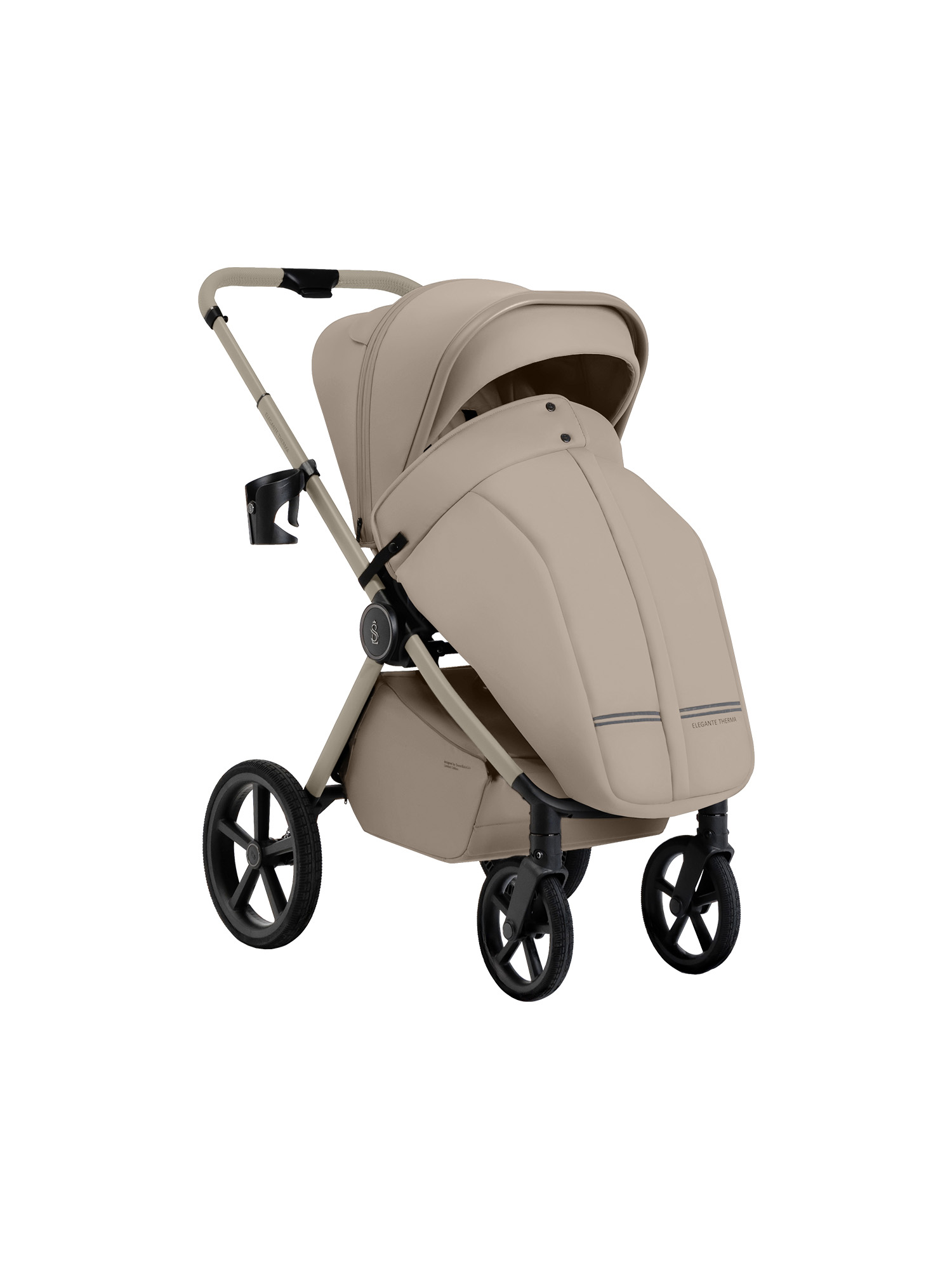 Коляска 2в1 Sweet Baby Elegante Therma Colore Champ бежевый - фото 21