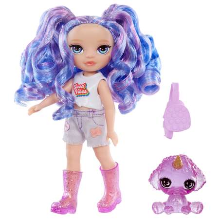 Кукла модельная Rainbow High Littles Аметист высота 15 см