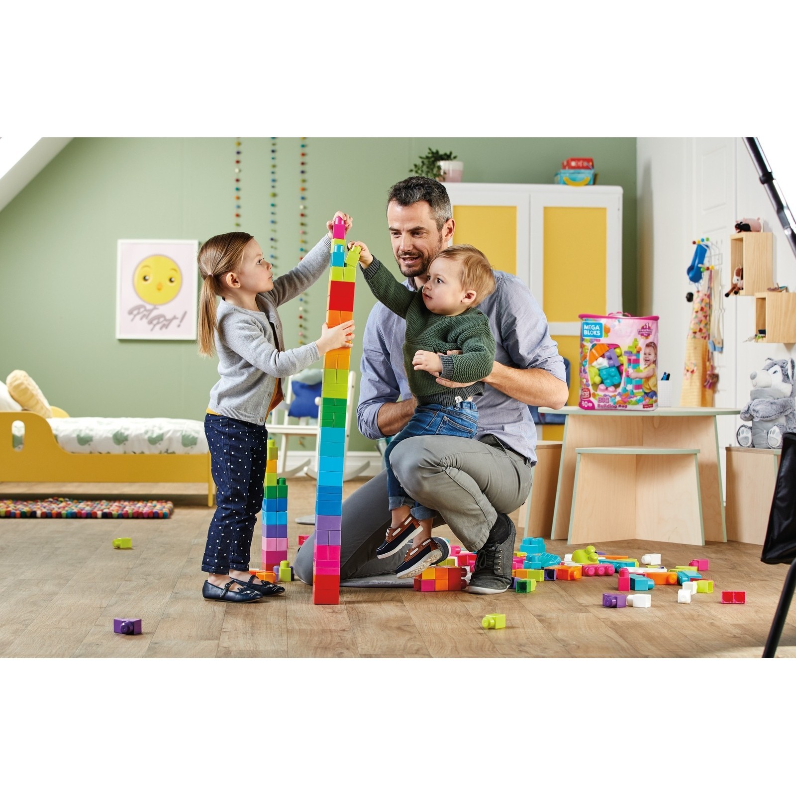 Конструктор Mega Bloks Сумка Эко блочный в ассортименте - фото 23