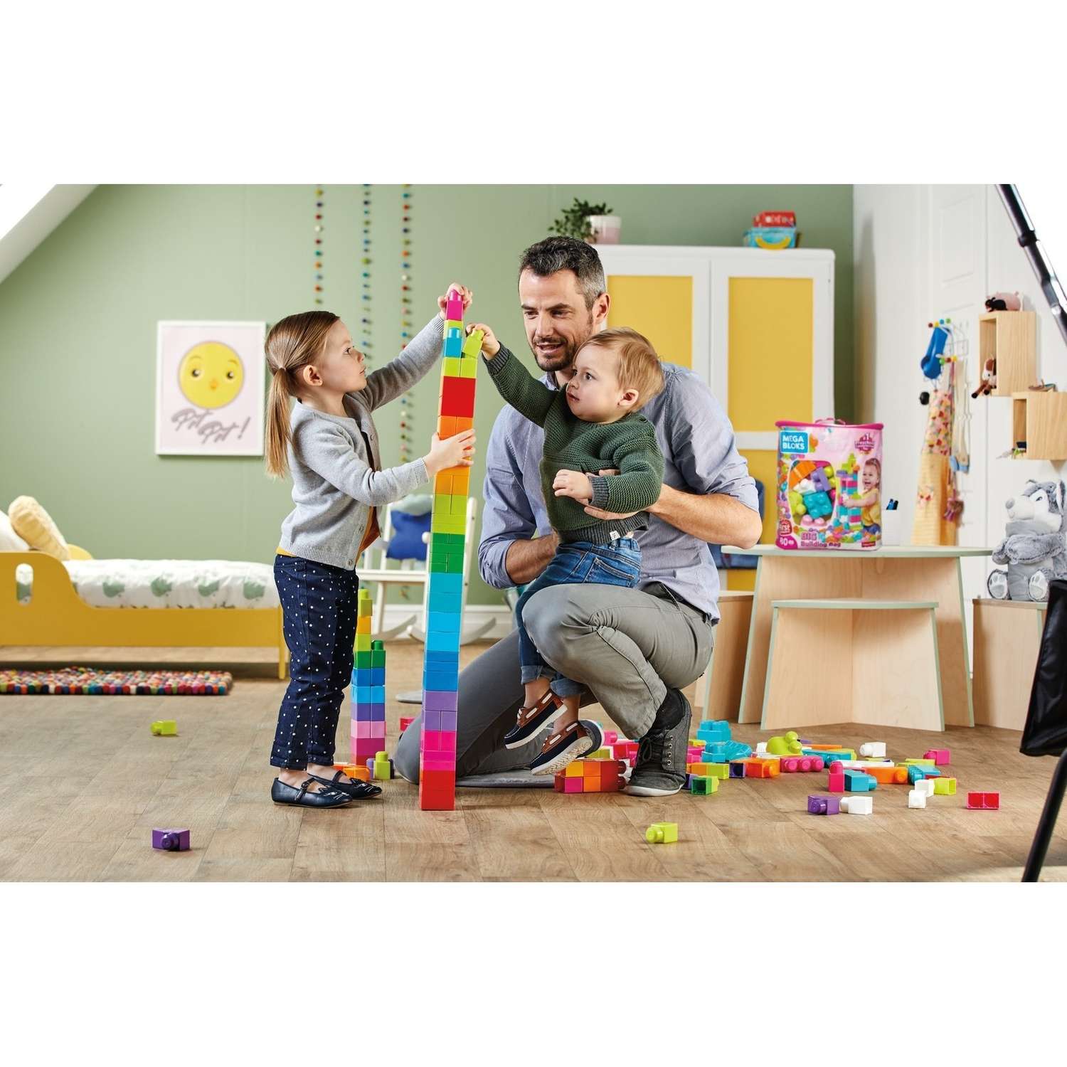 Конструктор Mega Bloks Сумка Эко блочный в ассортименте - фото 23