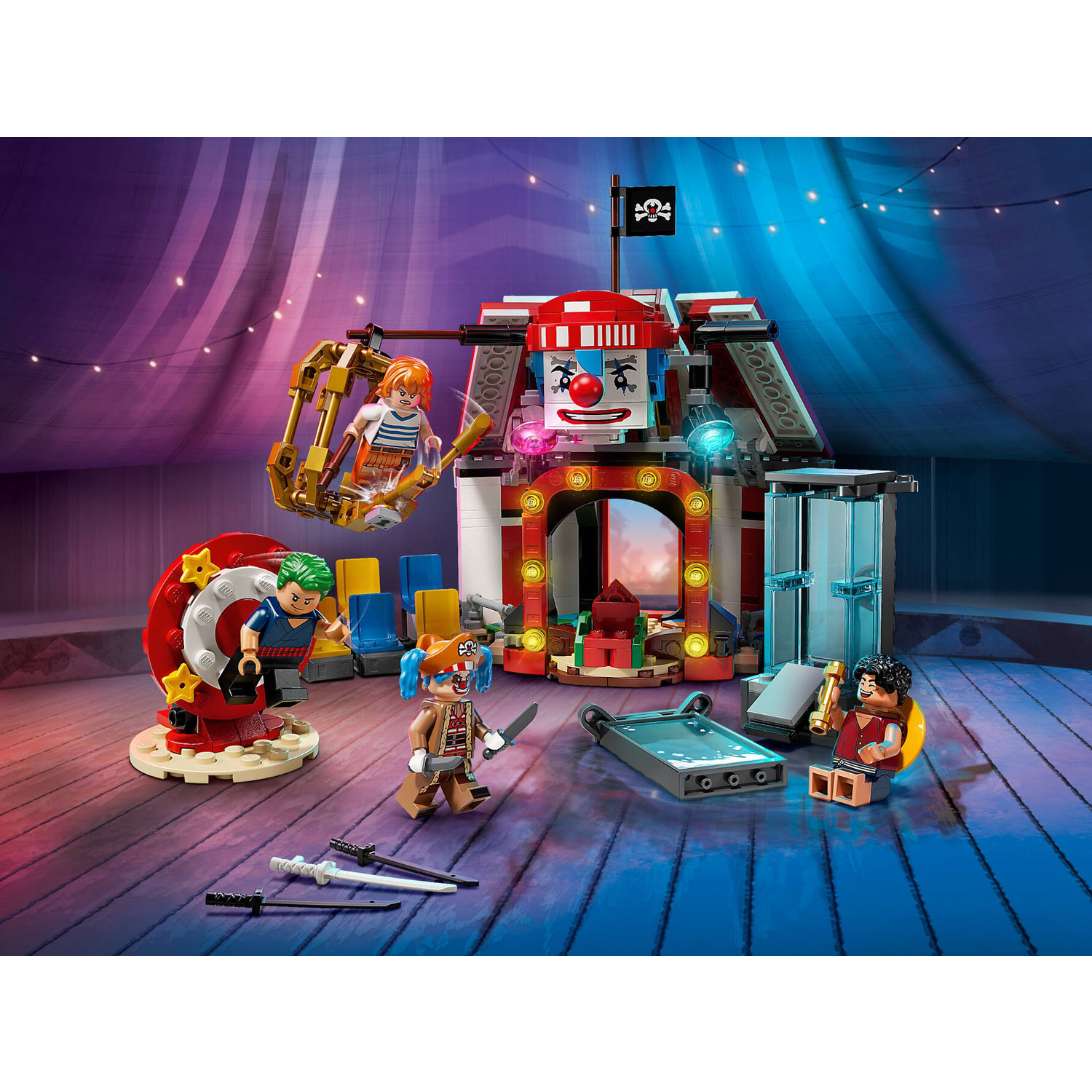 Конструктор LEGO One Piece Цирковой шатер клоуна Багги 573 дет. - фото 10