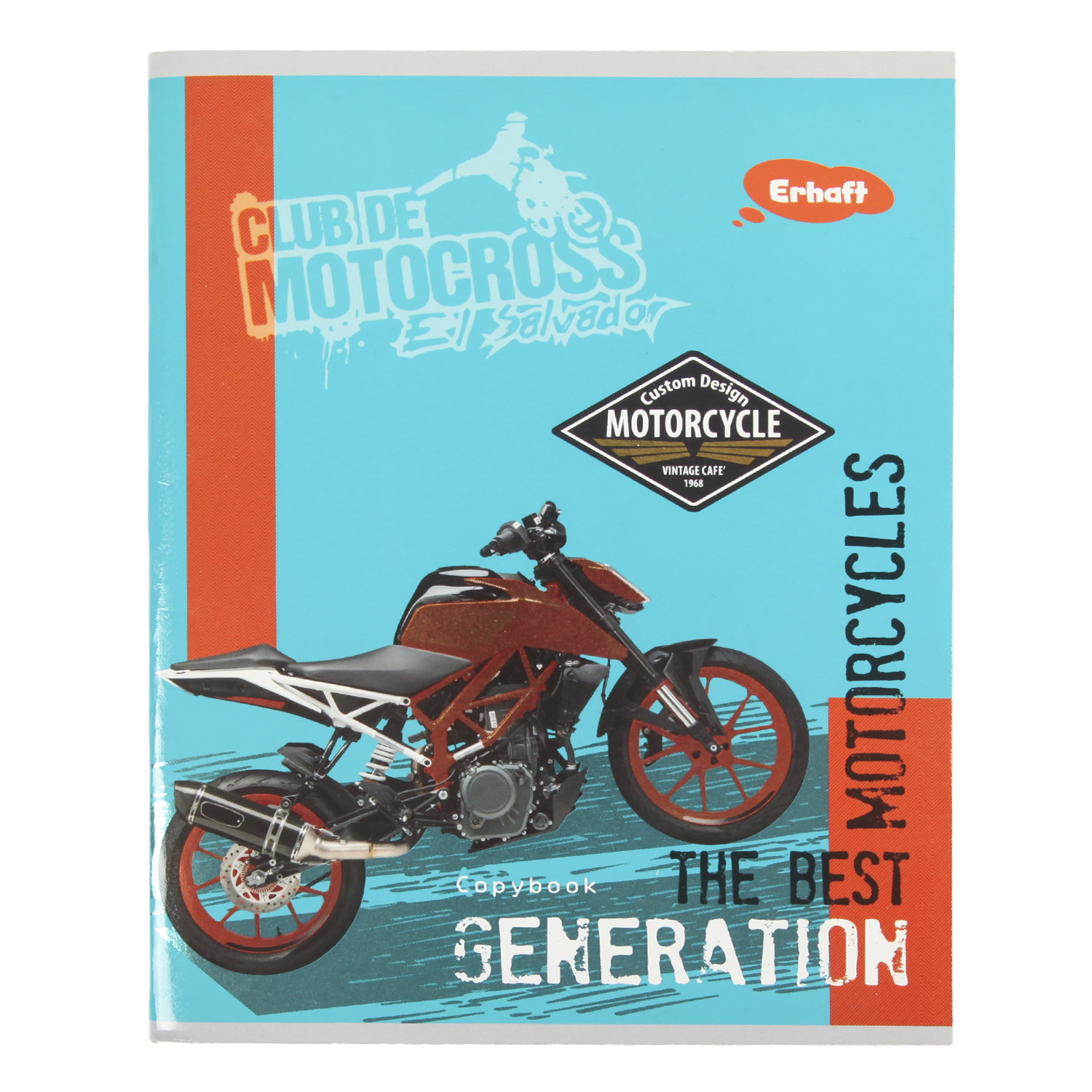 Общая тетрадь Erhaft клетка 96 лист. - фото 1