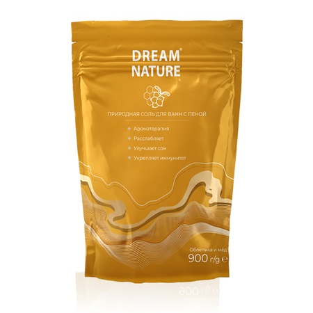 Соль для ванн Dream Nature Облепиха и мед