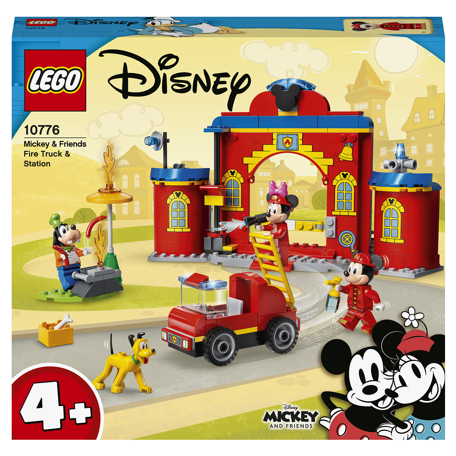 Конструктор LEGO Mickey and Friends Пожарная часть и машина Микки 144 дет. - фото 2