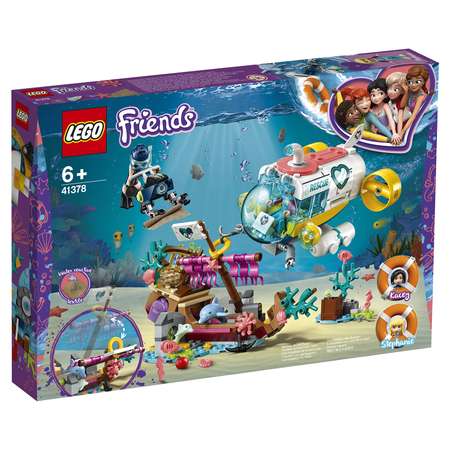 Конструктор LEGO Friends Спасение дельфинов блочный
