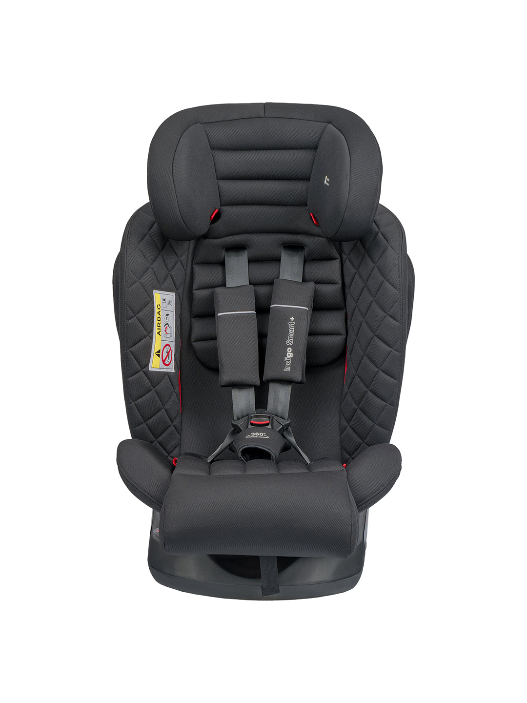 Автокресло Indigo SMART+ черный Isofix 0+/1/2/3 (0-36 кг) - фото 7
