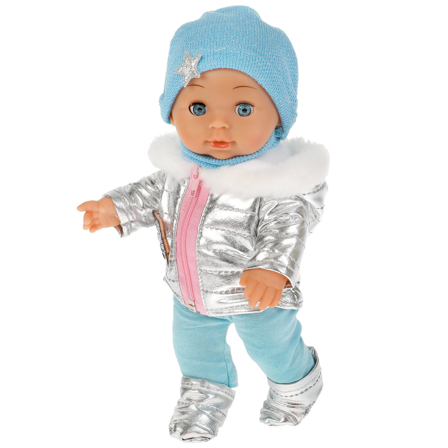 Кукла пупс Карапуз высота 30 см 313371 - фото 4