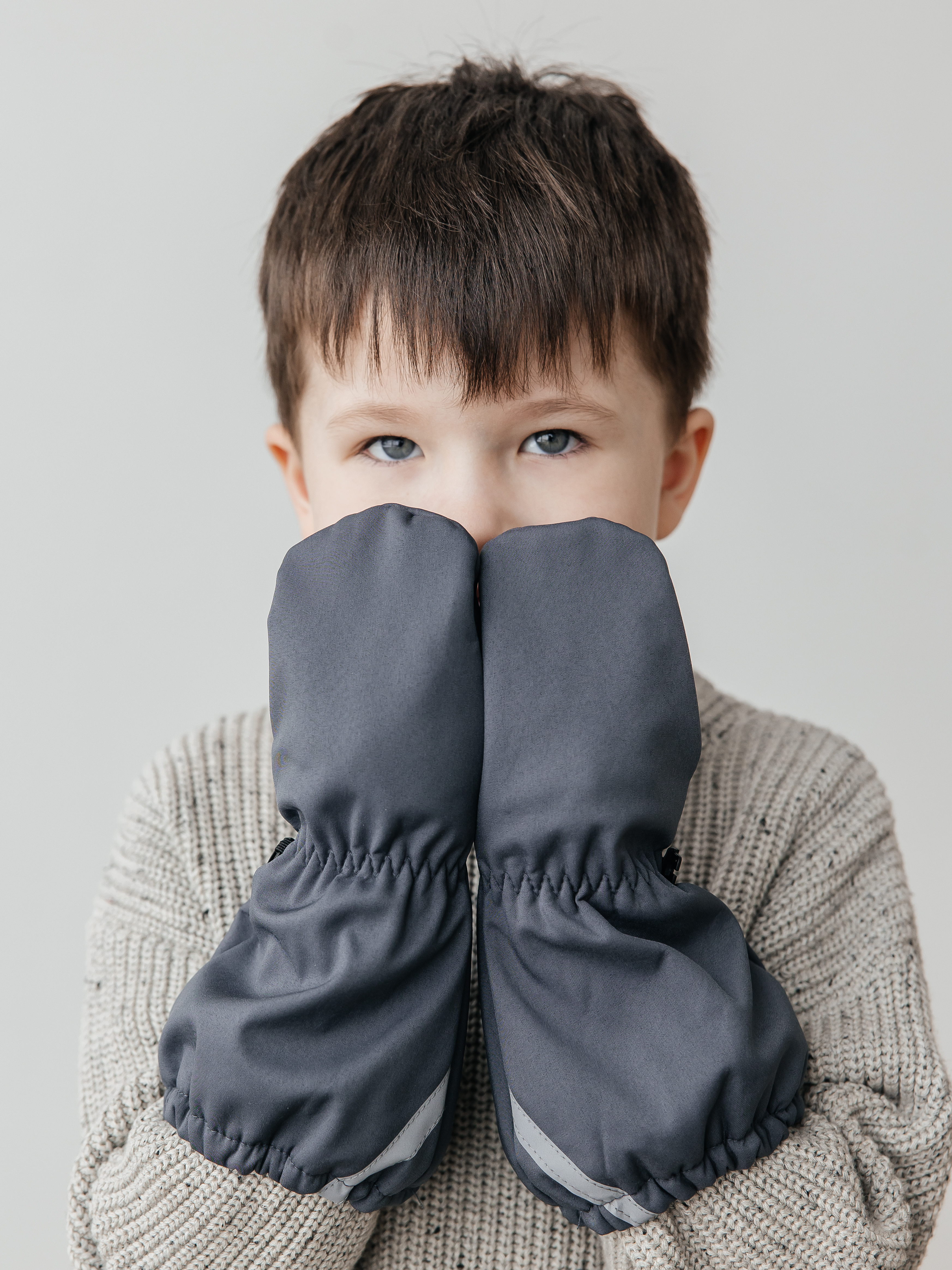 Варежки Чудо-Кроха LM-2304/серый - фото 13