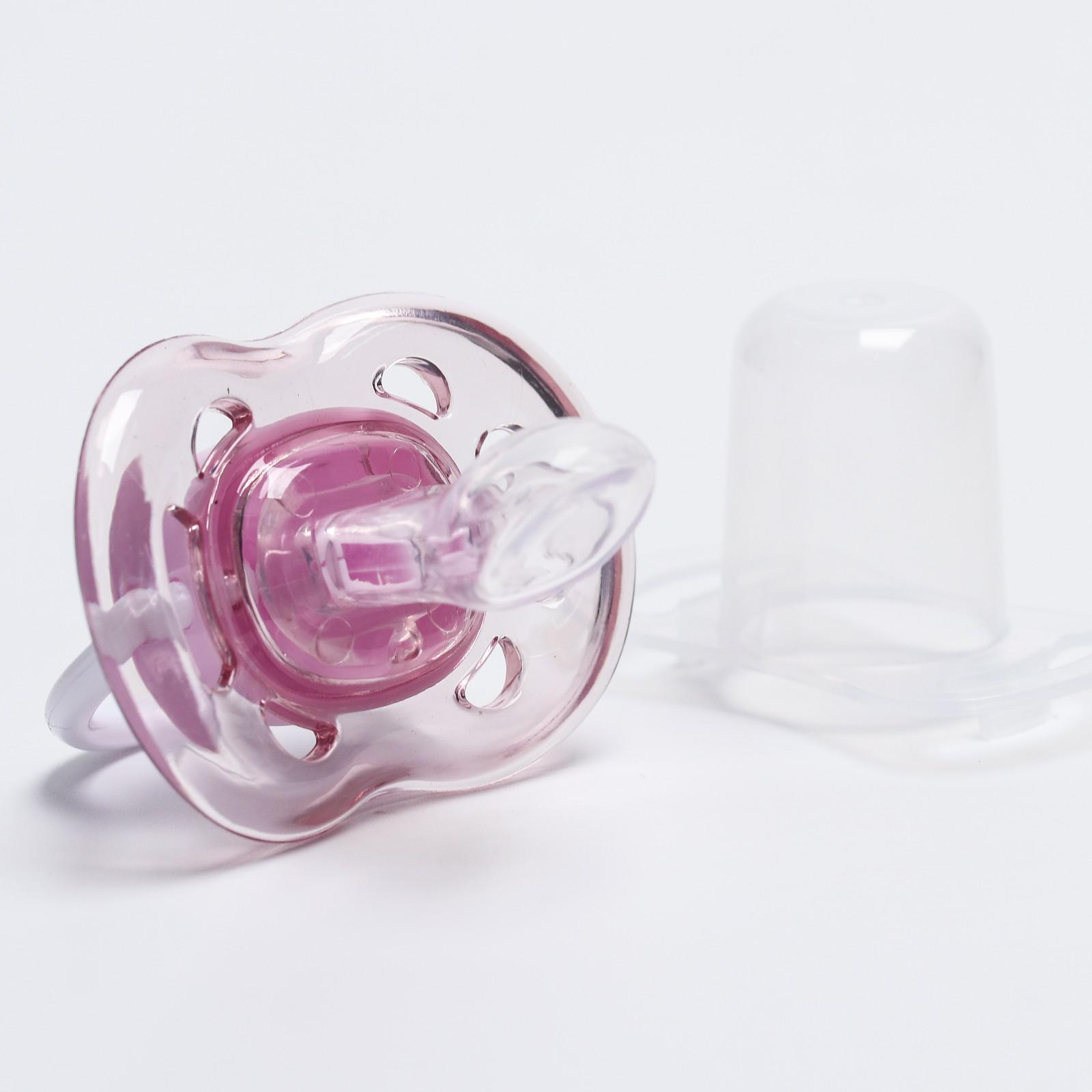 Пустышка Mum and Baby силикон ортодонтическая от 6 мес. 1 шт. - фото 2