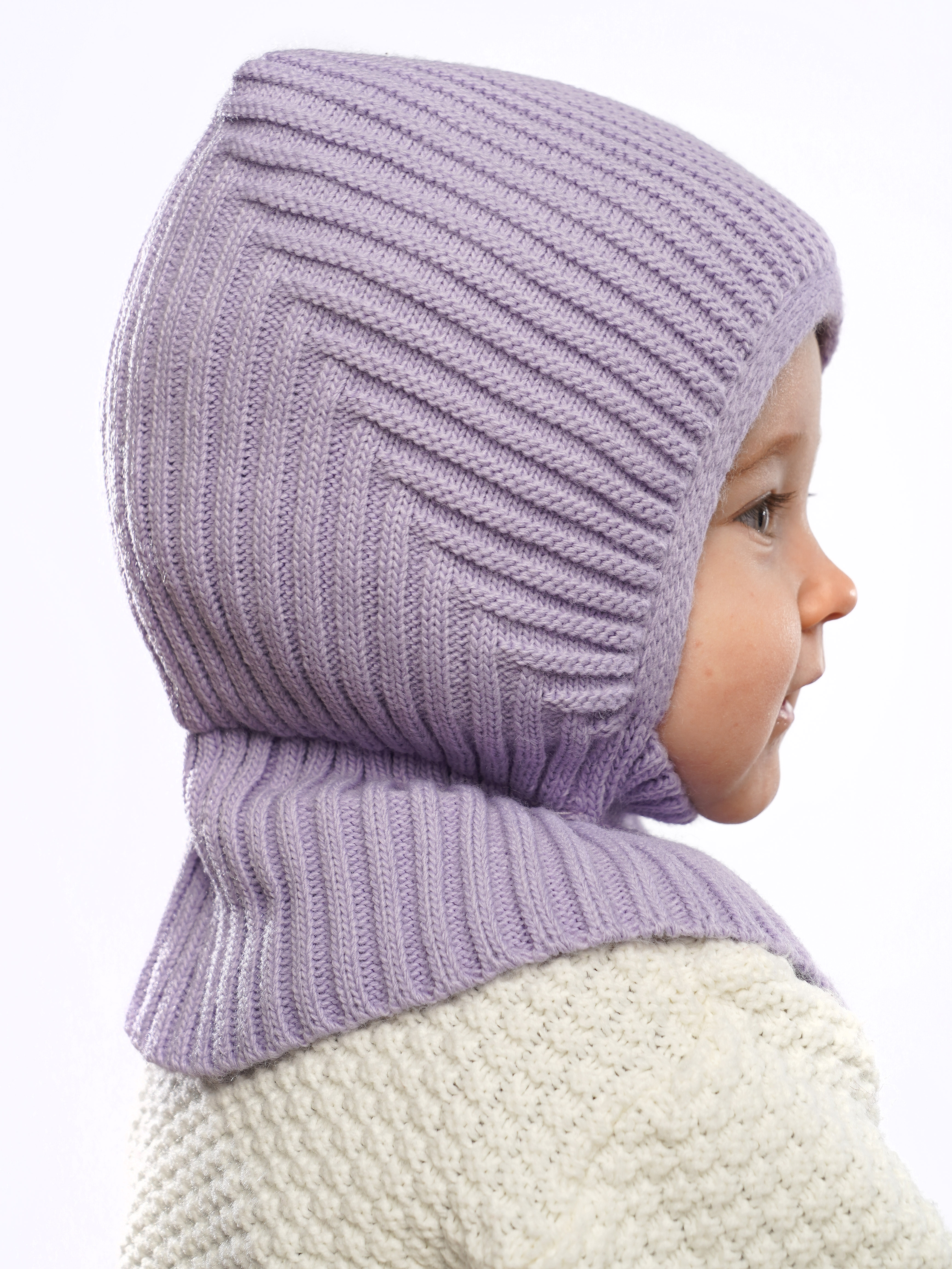 Шапка ПриКиндер U-W_22296 Цвет: Сиреневый - фото 5