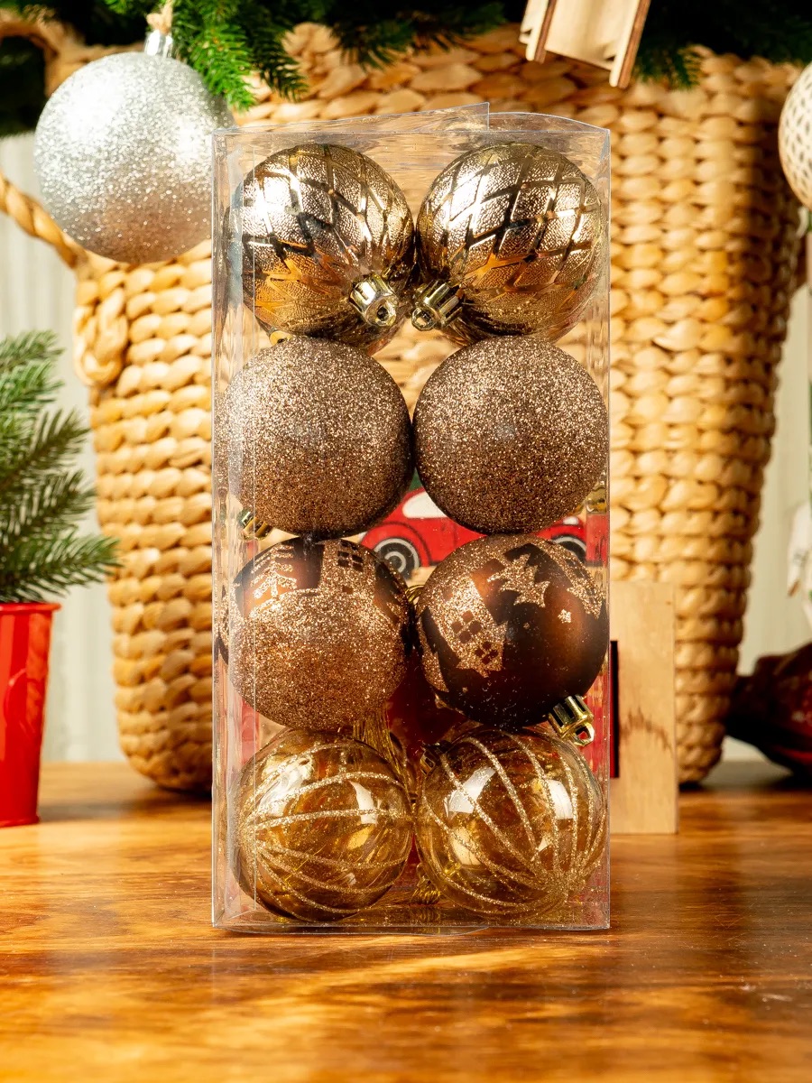 Набор шаров Kaemingk медный - фото 2