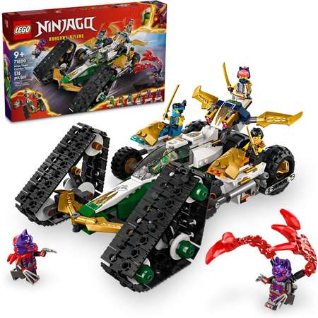 Конструктор LEGO NINJAGO Автомобиль команды ниндзя блочный