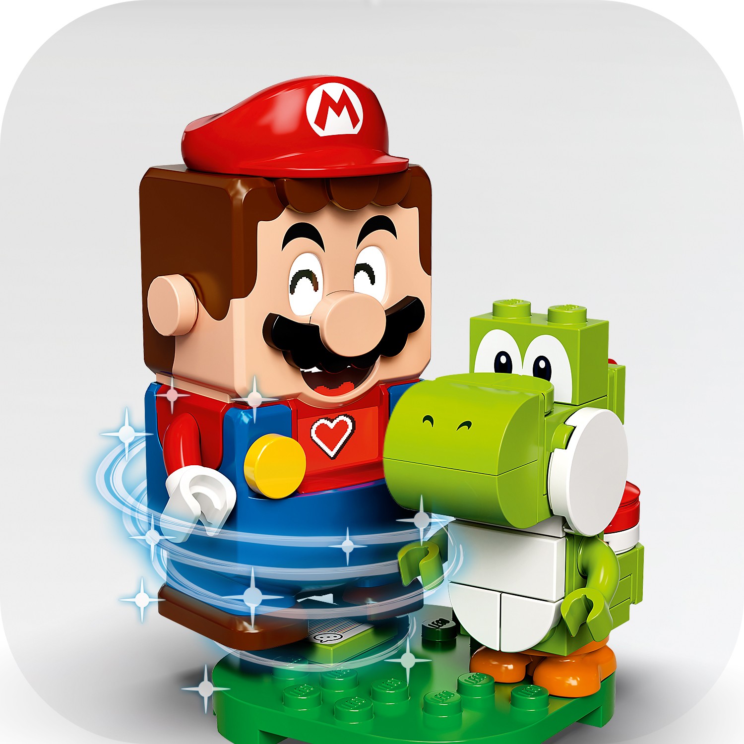 Конструктор LEGO Super Mario Дом Марио и Йоши 205 дет. - фото 4