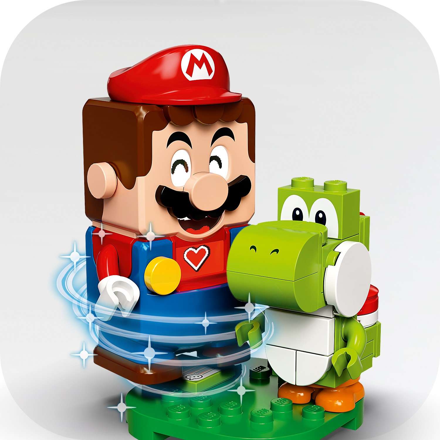 Конструктор LEGO Super Mario Дом Марио и Йоши блочный - фото 4