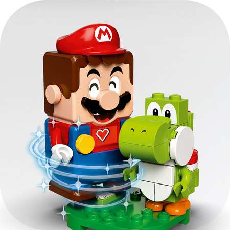 Конструктор LEGO Super Mario Дом Марио и Йоши блочный