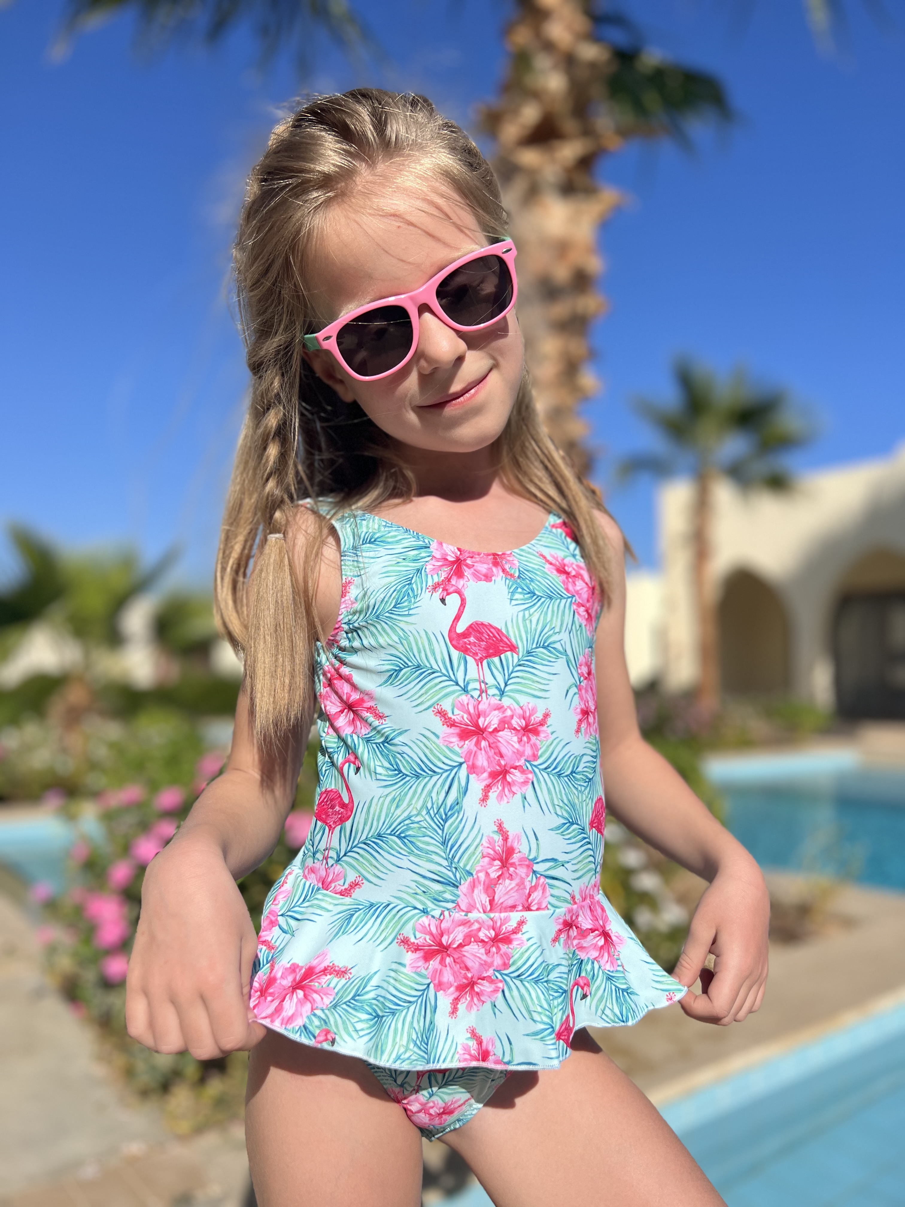 Купальник Capitania KIDS-002/FLAMINGOANDPALMS - фото 11