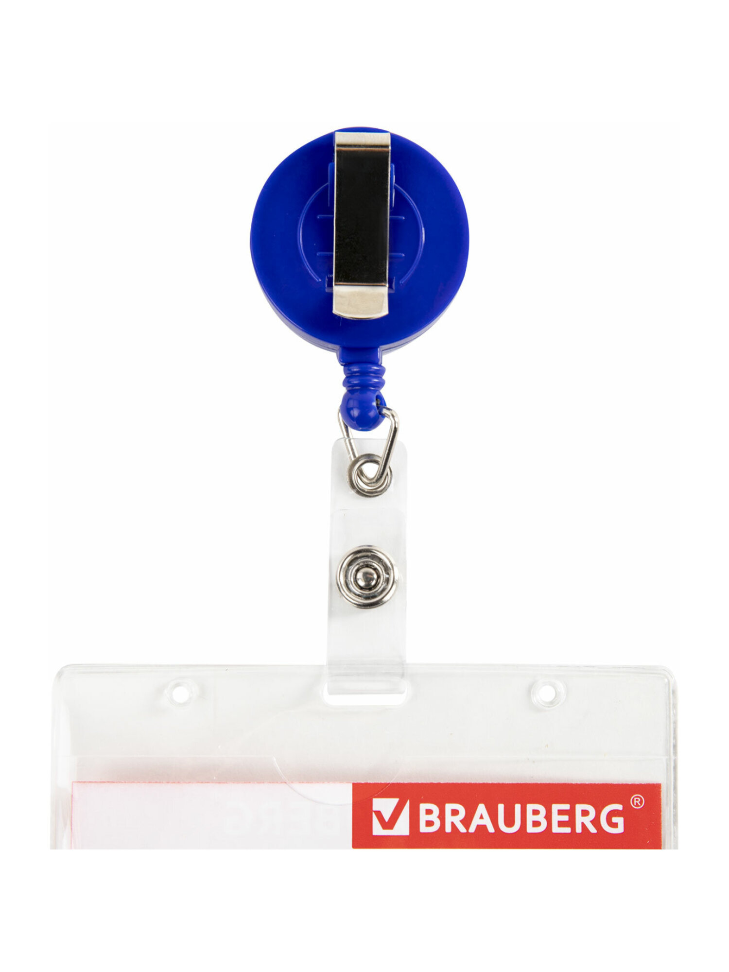 Бейдж Brauberg синий - фото 6