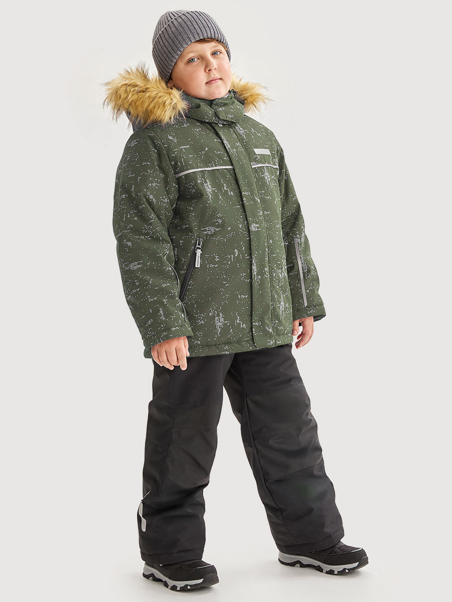 Костюм NIKASTYLE +7з5925 хаки/черный - фото 7