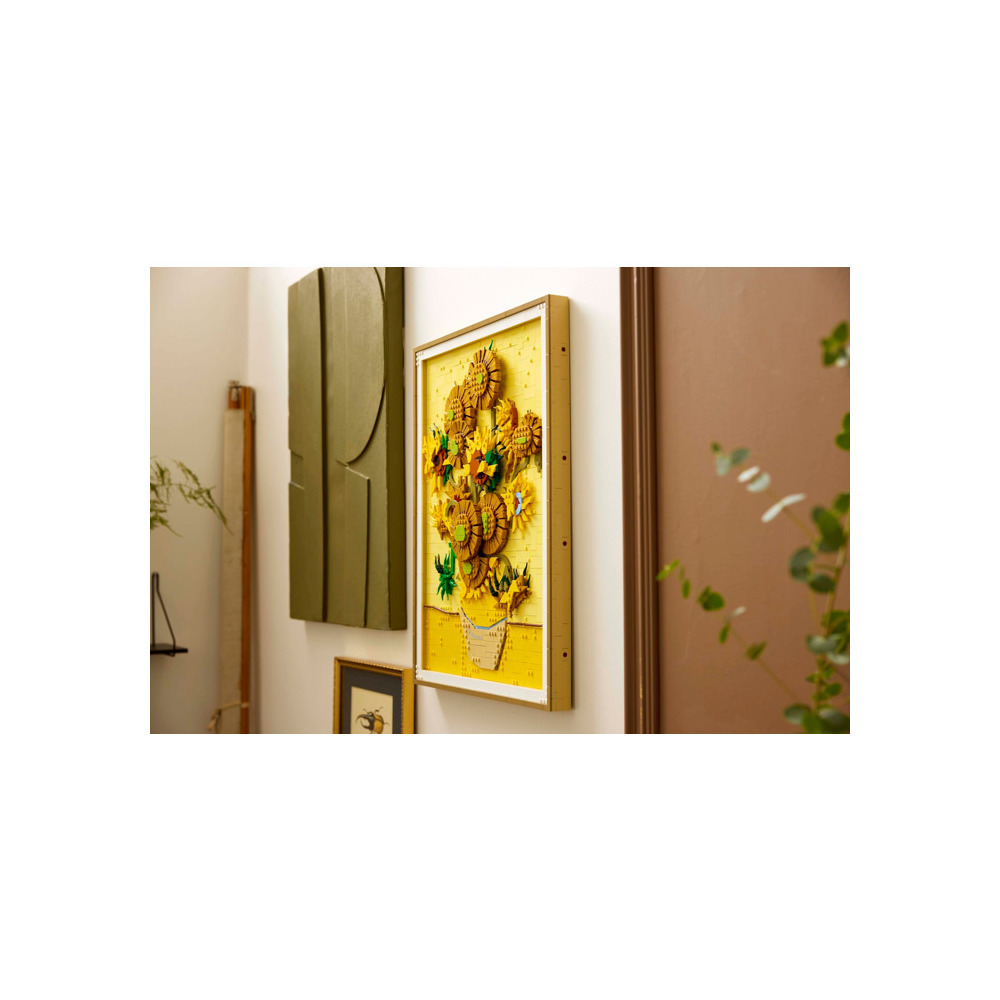 Конструктор LEGO Art Винцент Ван Гог Подсолнухи 341 дет. - фото 6