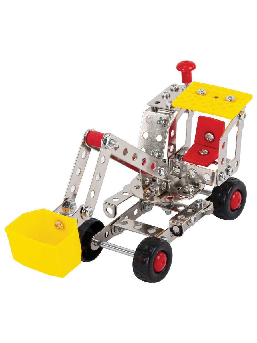 Конструктор BAMBOX Строительная техника 5 в 1 металлический 139 дет. - фото 6