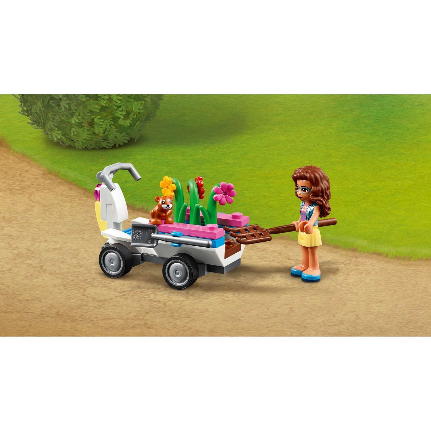 Конструктор LEGO Friends Цветочный сад Оливии блочный - фото 7