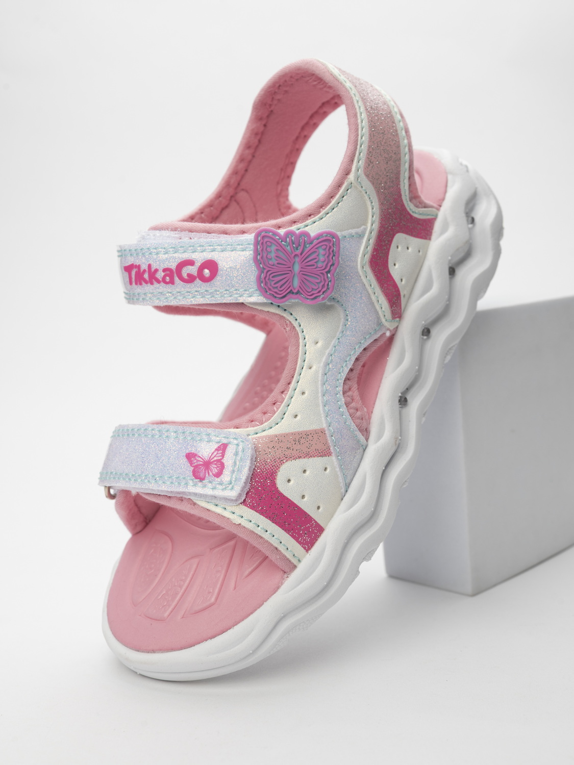 Сандалии TikkaGo 1D08_40806_white-pink - фото 3