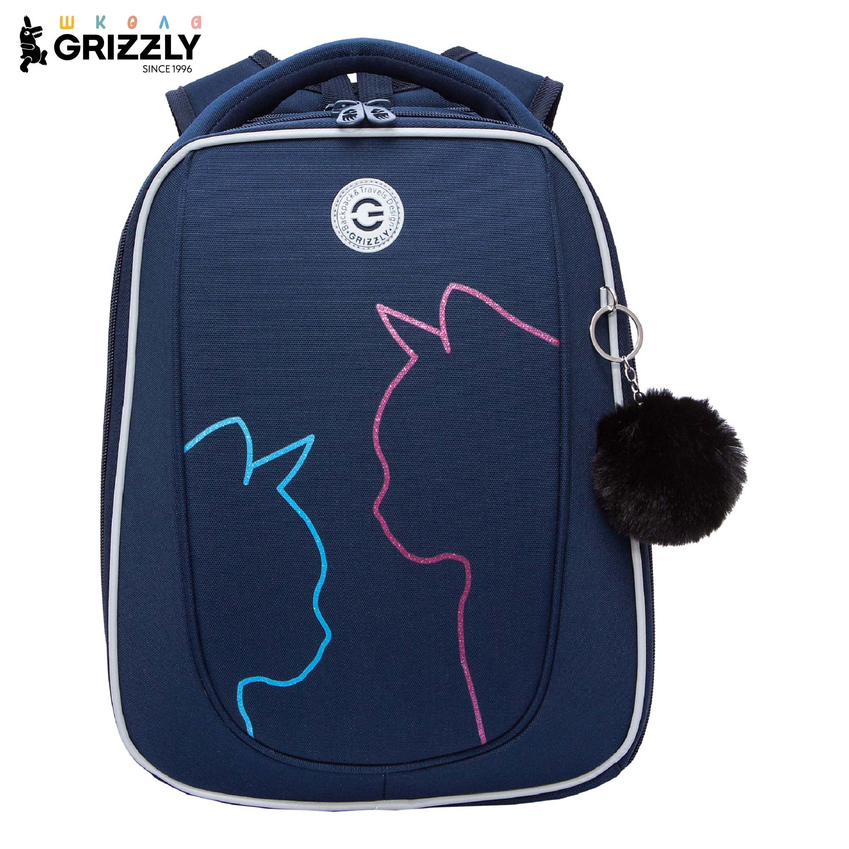 Ранец Grizzly для девочки - фото 1