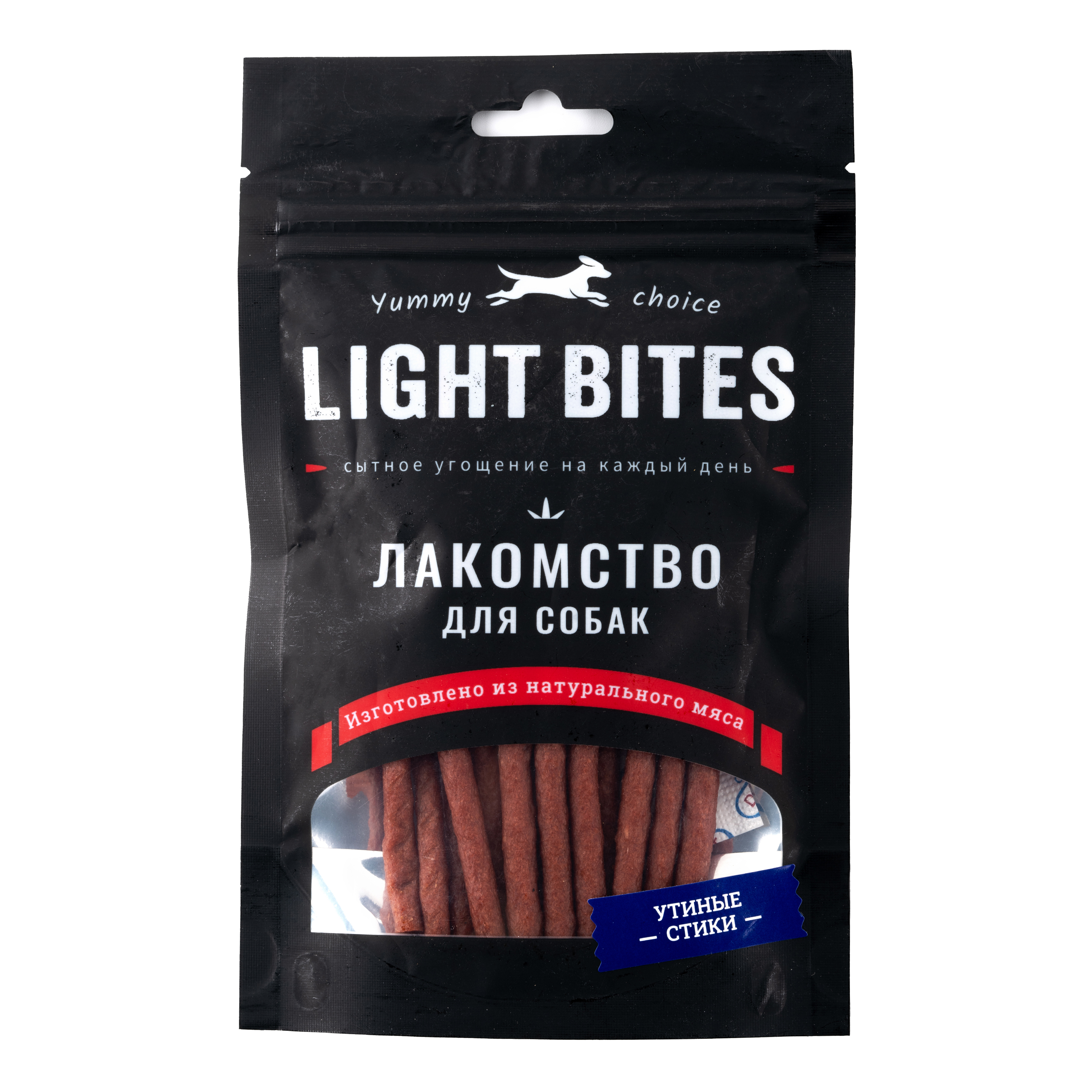 Лакомство для собак LIGHT BITES 55г Утиные стики - фото 3