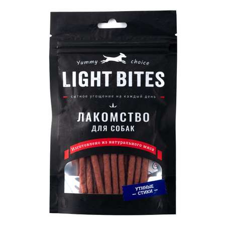 Лакомство для собак LIGHT BITES 55г Утиные стики