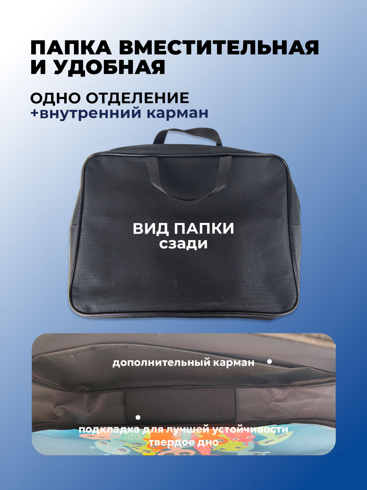 Папка с ручками Cancburg А4 - фото 4