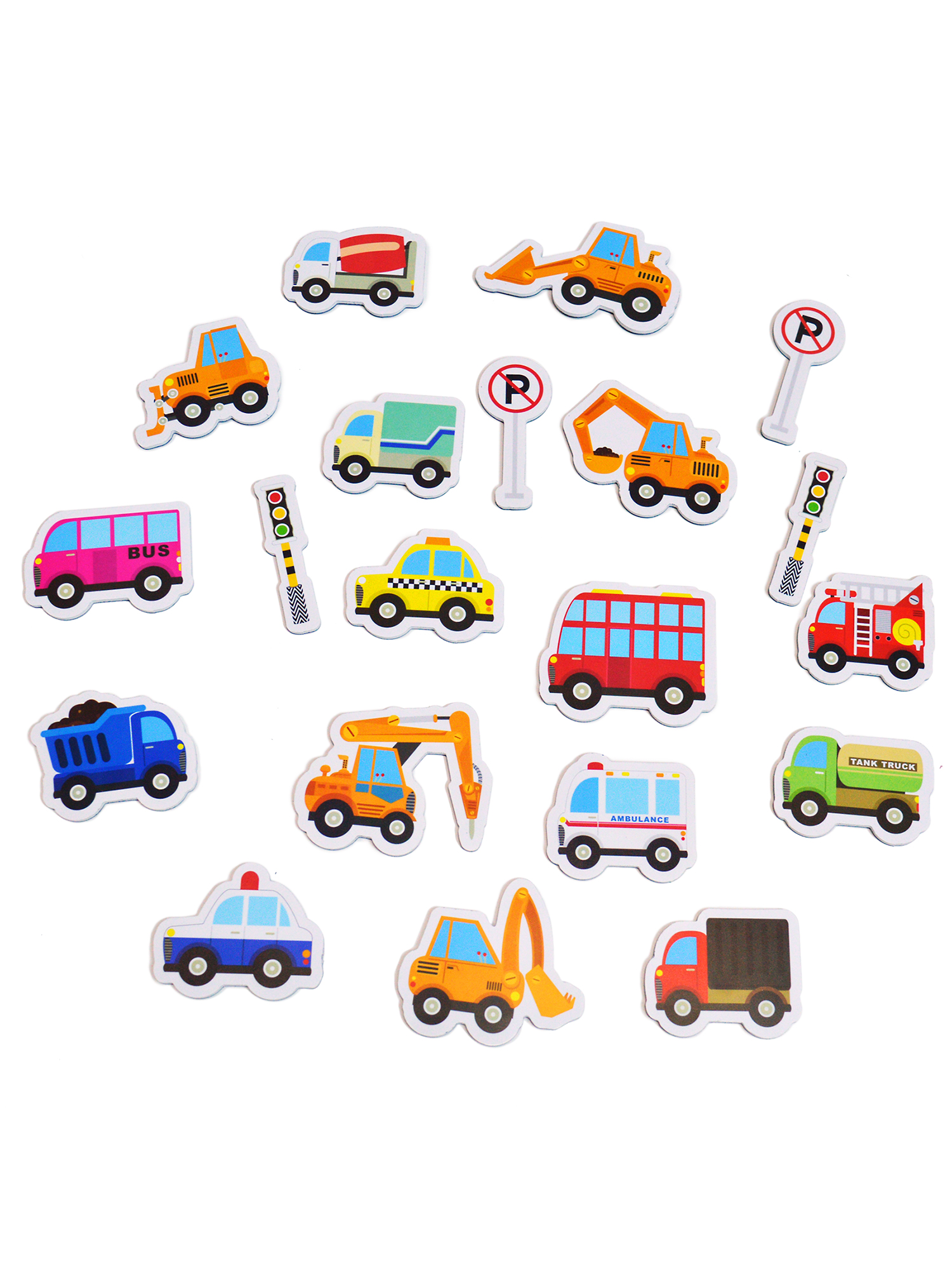 Игры на магнитах Дрофа-Медиа Большой набор машинок 4231 - фото 10