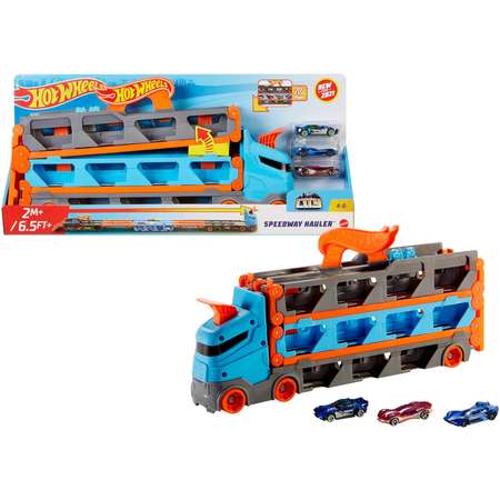 Набор игровой Hot Wheels Speedway Hauler HGH33