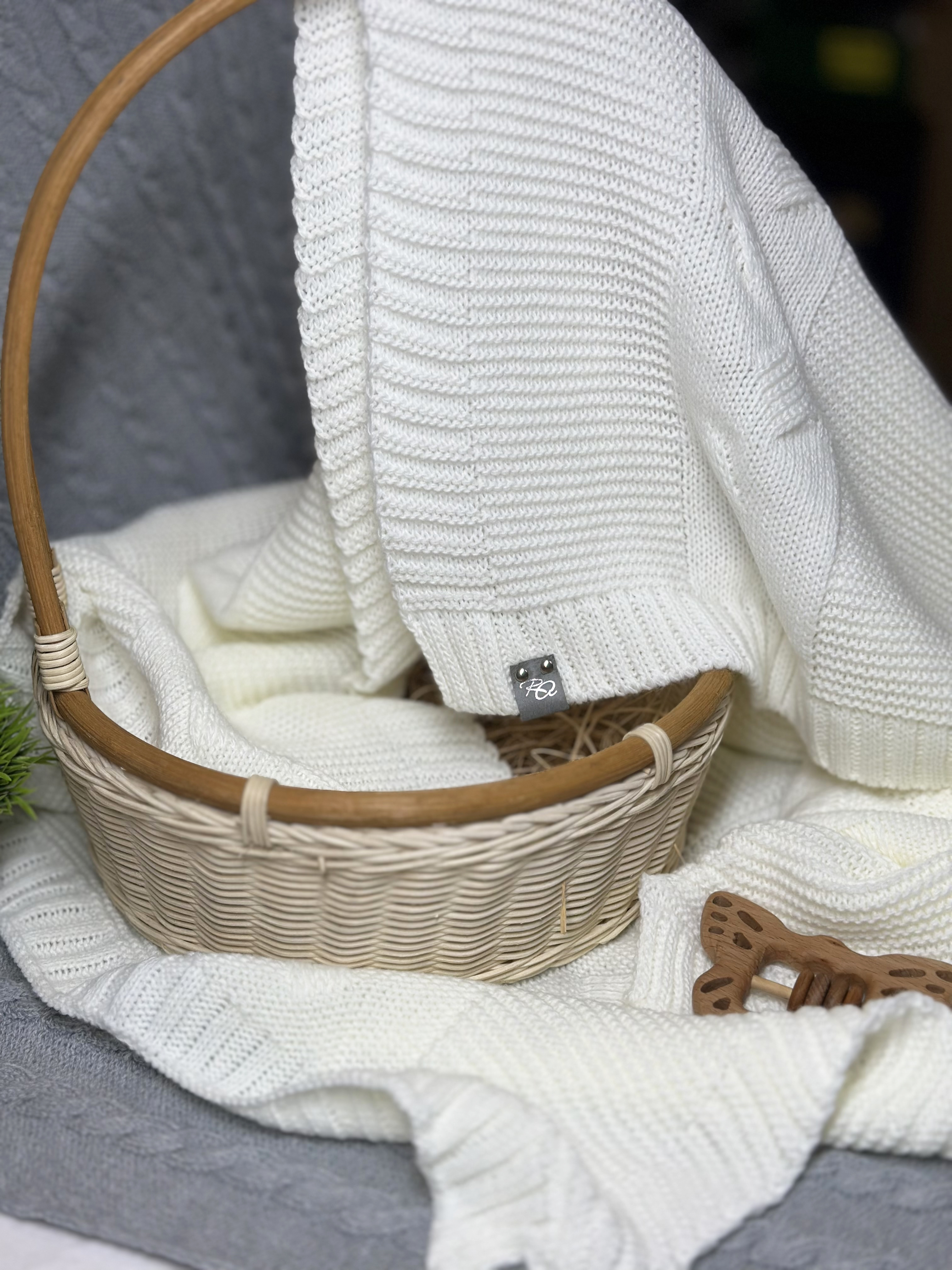 Плед RinaAmari 100 x 100 см шерсть - фото 1