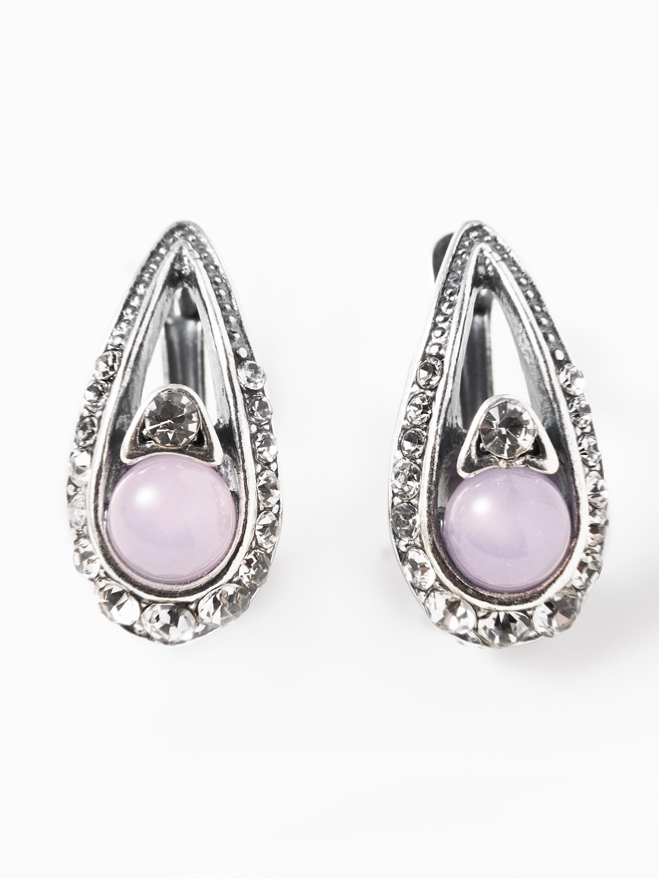 Серьги Shine and Beauty 80016-8-с-розовыйкварц - фото 1