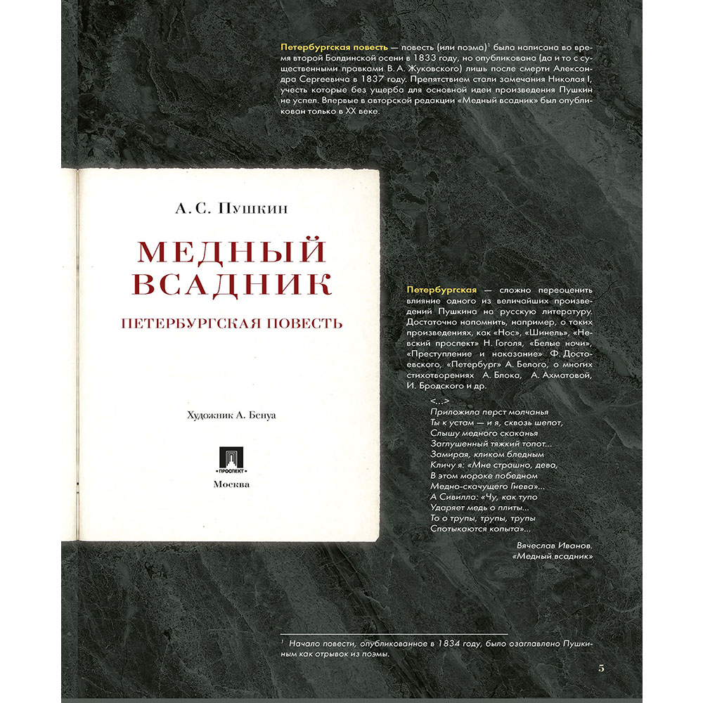 Книга Проспект Медный всадник. Школьная программа. Пушкин - фото 6