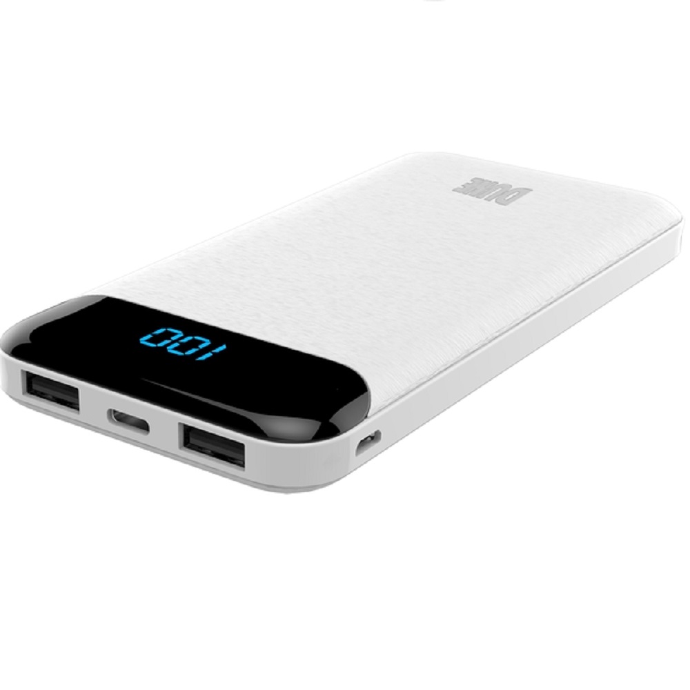 Внешний аккумулятор Perfeo Powerbank Dune 10000mah LED дисплей White PF_B4882 - фото 2