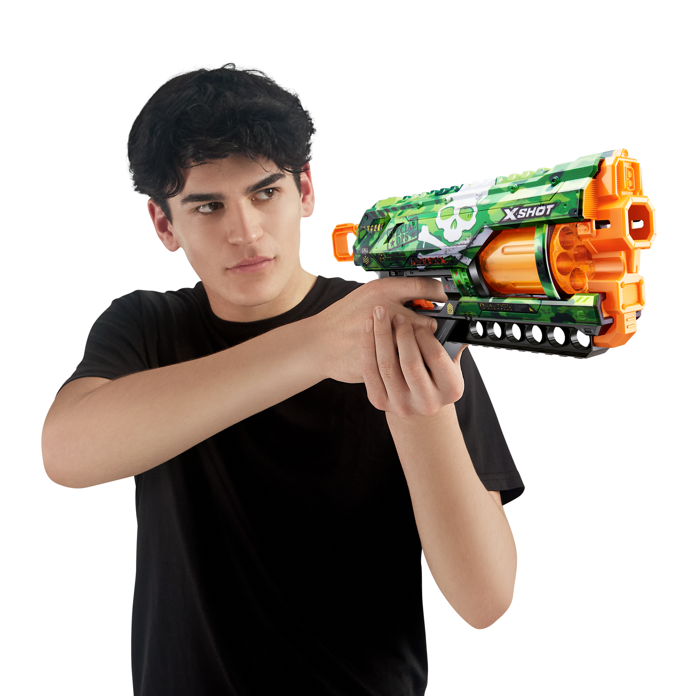 Бластер Zuru XSHOT  Skins Грифер Камуфляж - фото 7