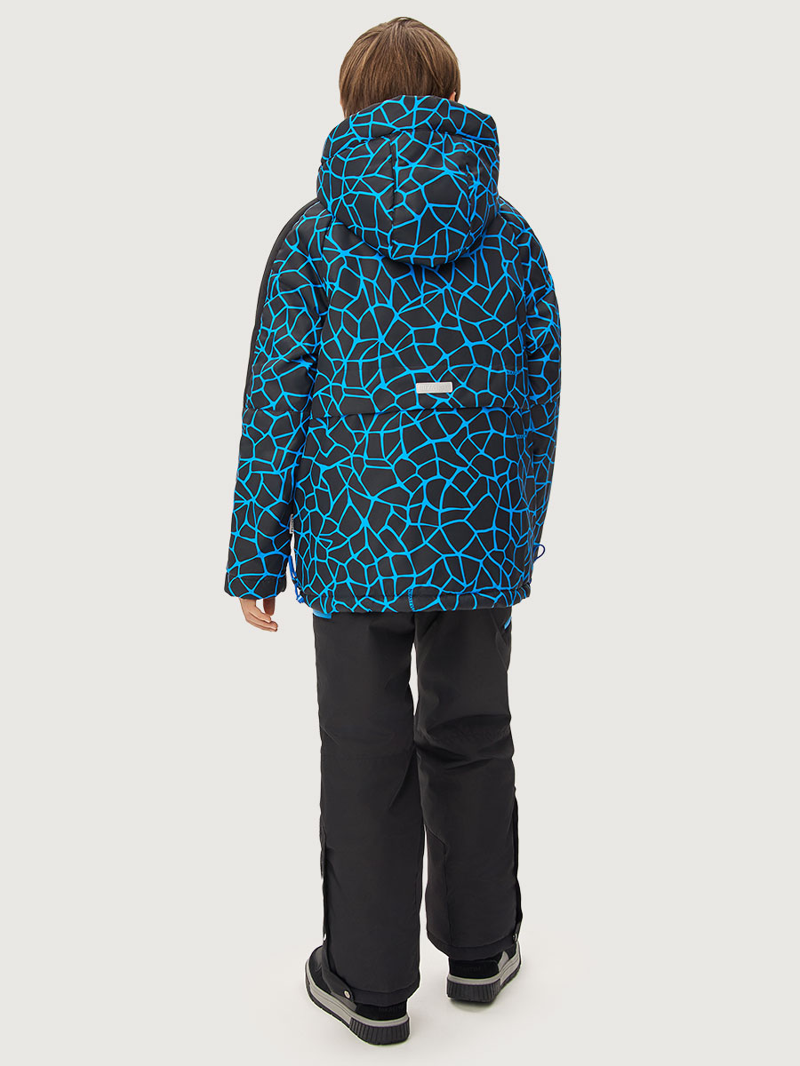 Костюм NIKASTYLE 7з3125 электрик/черный - фото 4