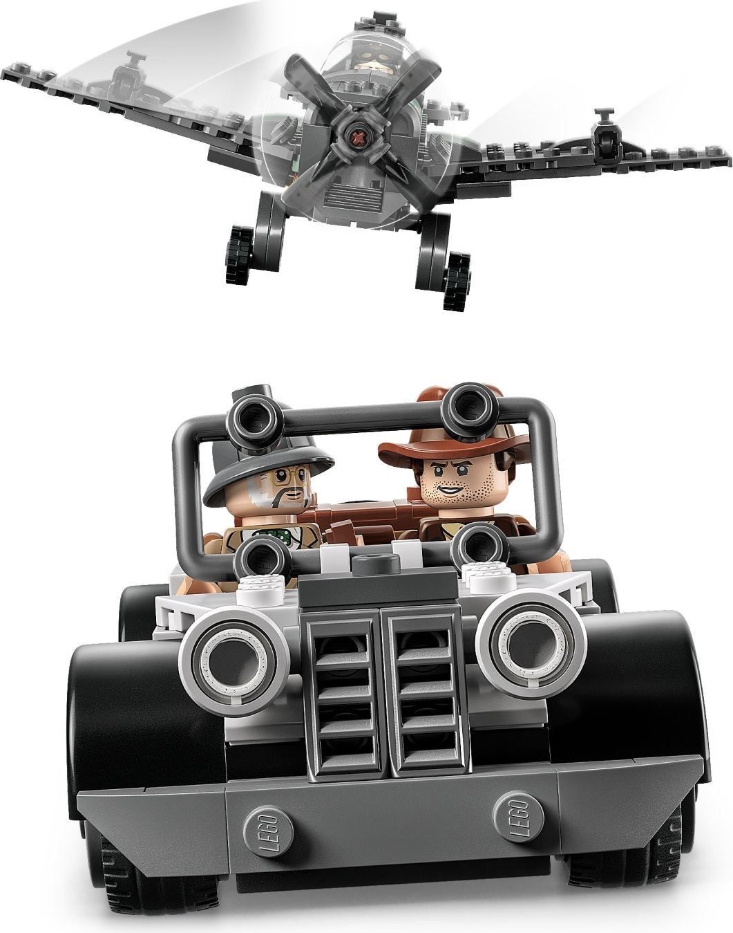 Конструктор LEGO Indiana Jones погоня за истребителем 387 дет. - фото 4