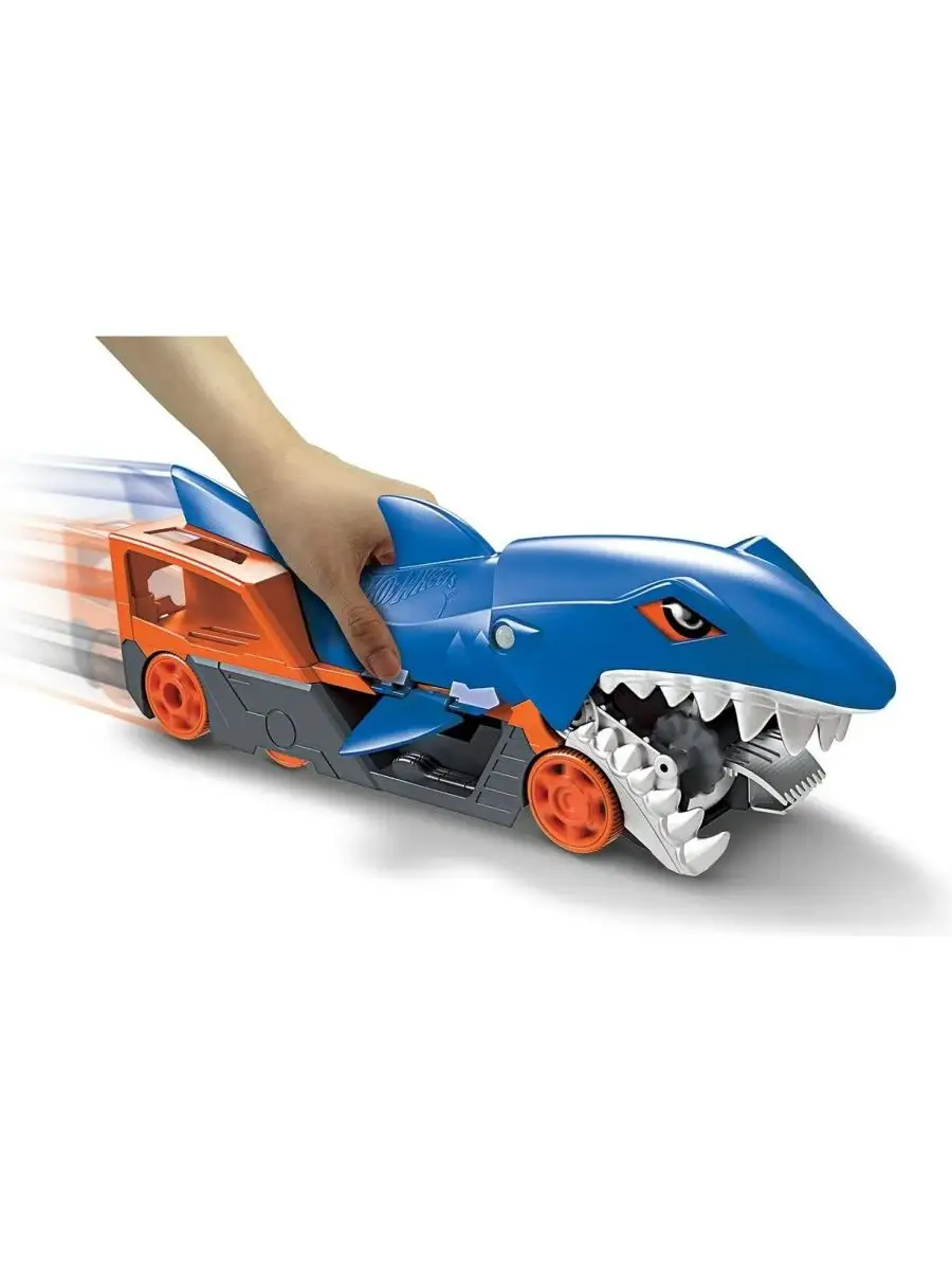 Гараж Hot Wheels Голодная акула с хранилищем 110205 - фото 7
