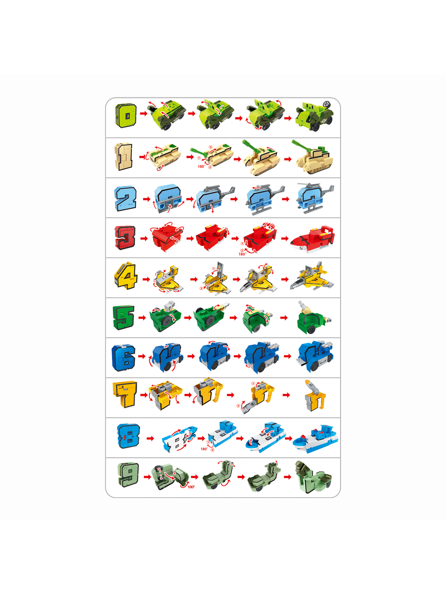 Фигурка Bondibon Цифровой переворот Цифра 2в1 - фото 10