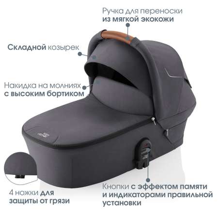 Коляска 2в1 Britax Roemer Smile 5Z Midnight Grey
