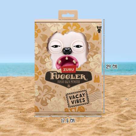 Игрушка мягкая FUGGLER Хедж Грог на отдыхе Фагглеры в отпуске 24см 15714J