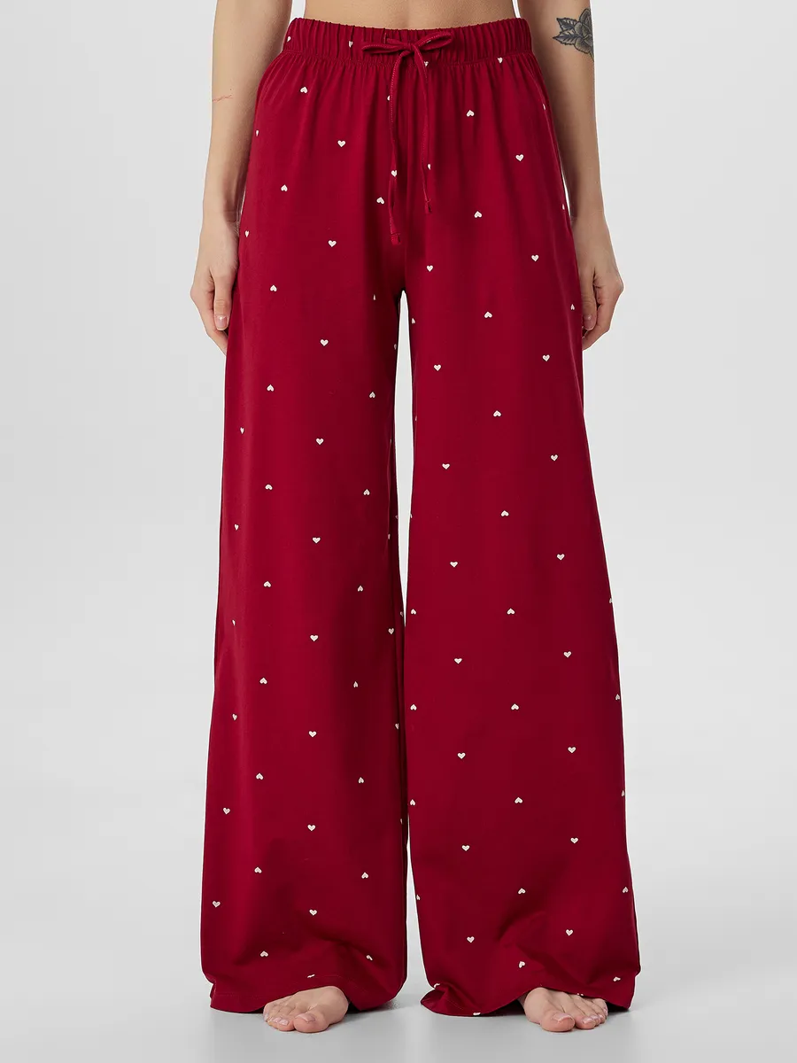 Пижама Mark Formelle (Марк Формэль) 592554/сердечки на т.красном - фото 8