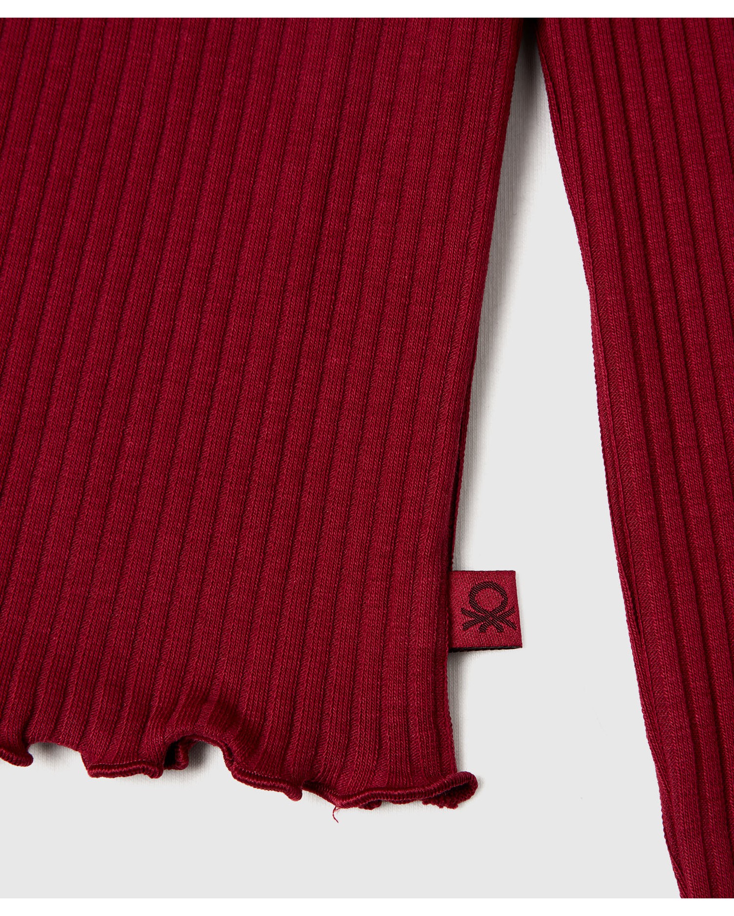 Лонгслив United Colors of Benetton 25A_3F1AC203O_236 - фото 3