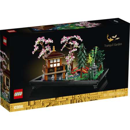 Конструктор LEGO Icons Tranquil Garden блочный