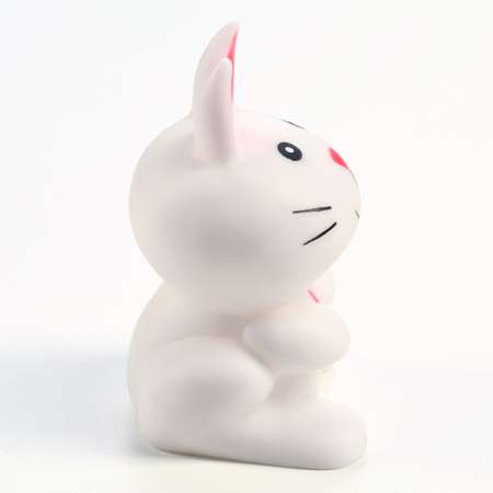 Игрушка Пижон пищащая «Кот» для собак 8.5 см белая