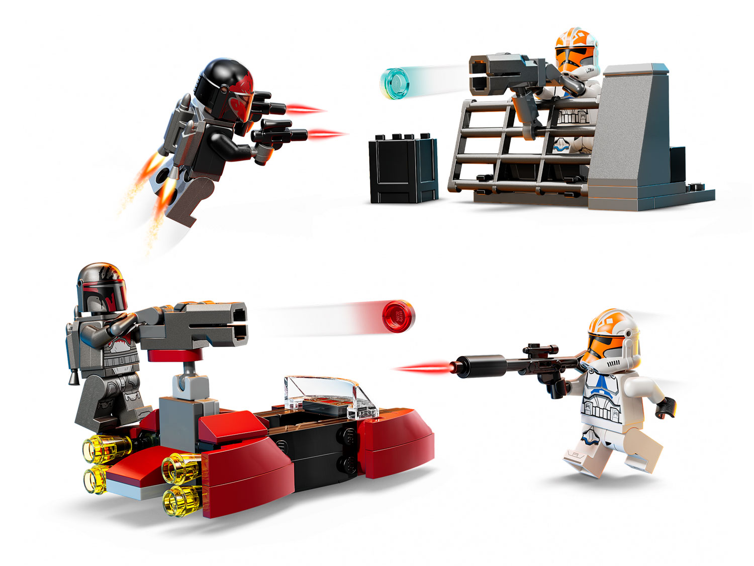 Конструктор LEGO Star Wars Осада Мандалора 116 дет. - фото 3