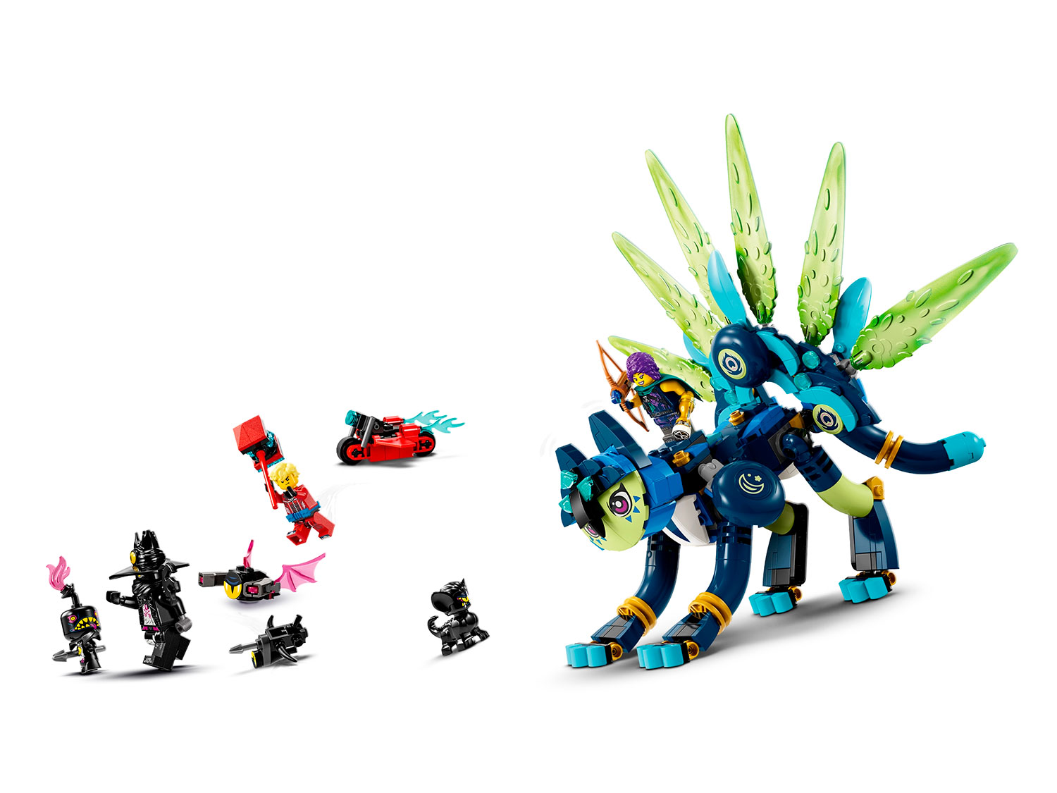 Конструктор LEGO DREAMZzz Зои и кошка-сова Зиан блочный - фото 9