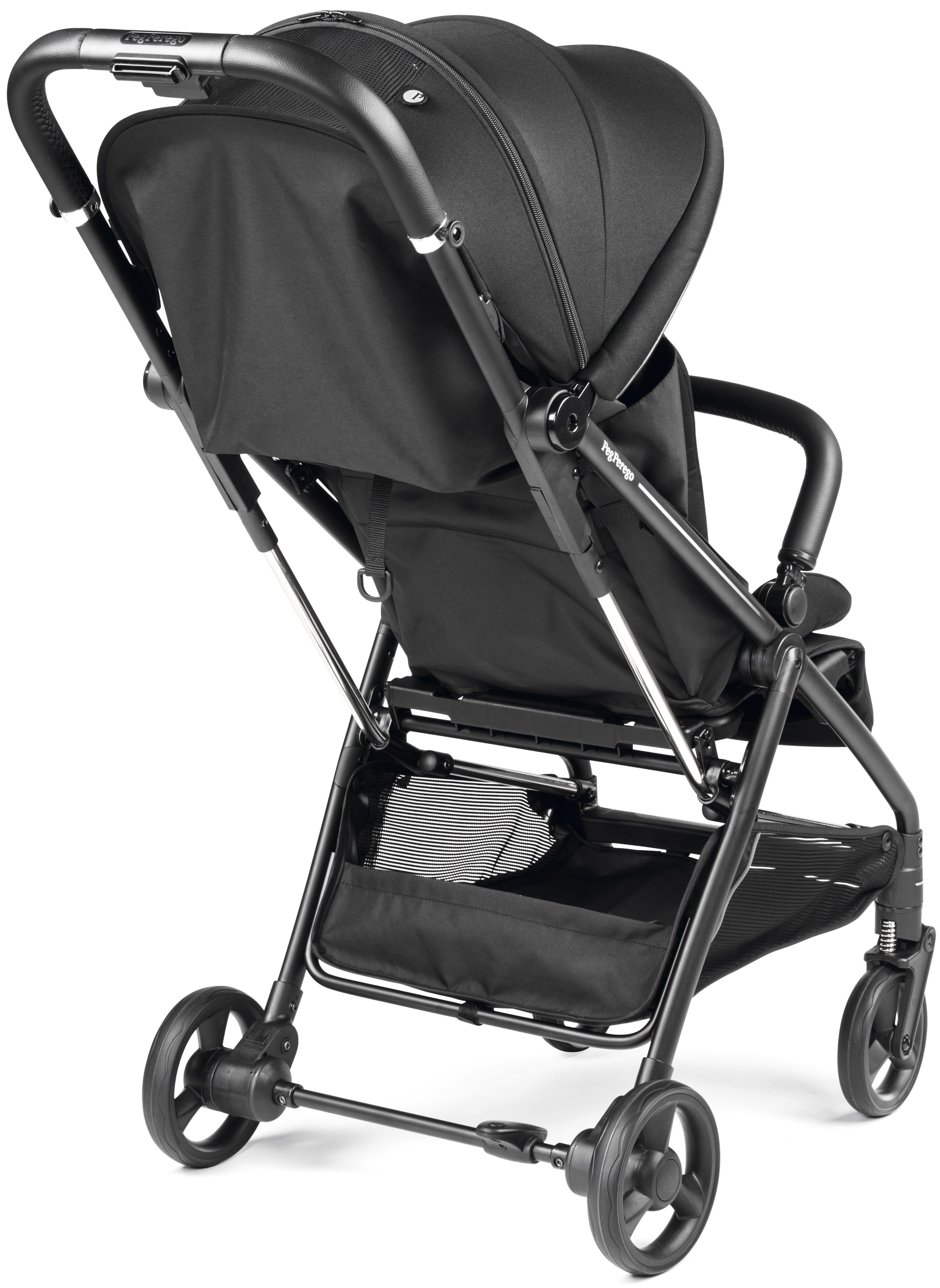 Коляска прогулочная Peg-Perego Selfie Plus черный - фото 2